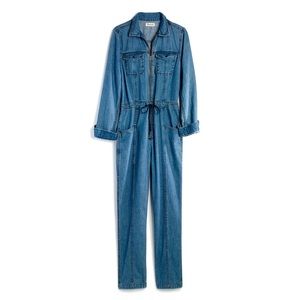 Madewell X Goop denim coveralls